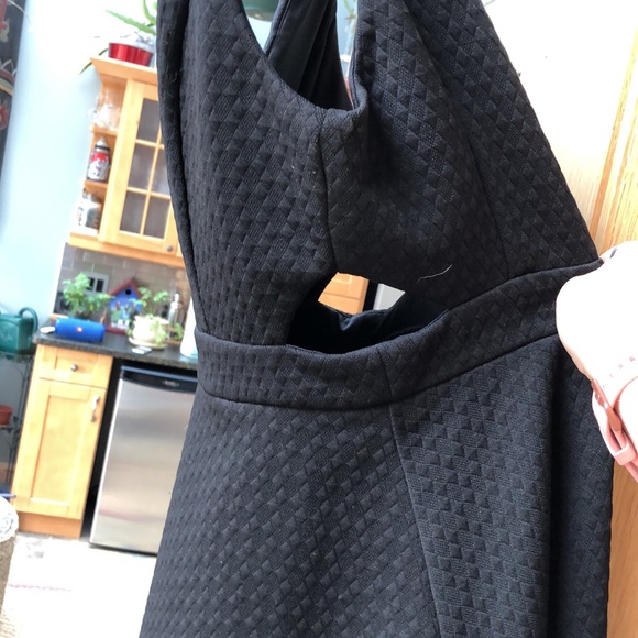 GUC Forever 21 Black Cutout Dress - Picture 2 of 4